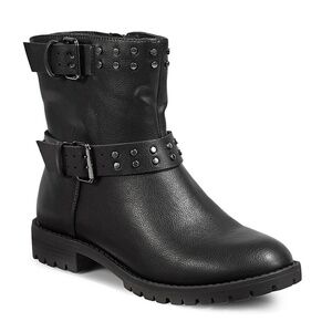 LAST ONE AVAILABLE!! New Women's Lexi & Abbie Studded Moto Boots Size 6